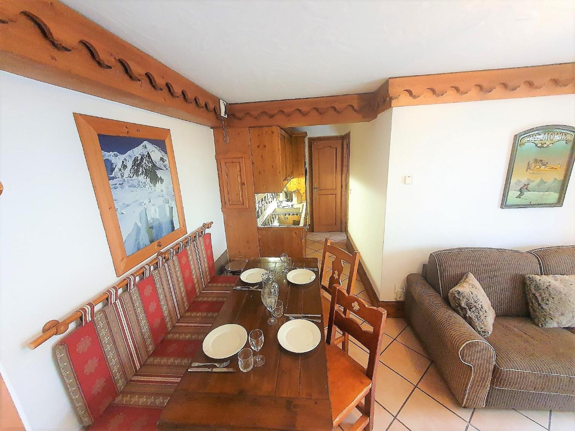 La Ginabelle Vue Montblanc 4 Personnes Apartment Chamonix Exterior foto
