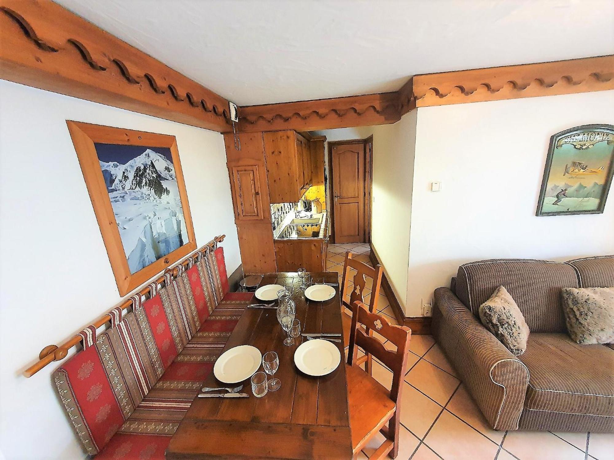 La Ginabelle Vue Montblanc 4 Personnes Apartment Chamonix Exterior foto